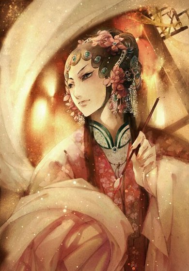 《游园春梦》