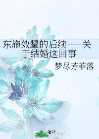 《东施效颦的后续——关于结婚这回事》