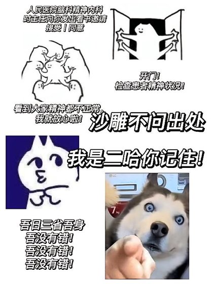 《沙雕不问出处,我是二哈你记住!/万人迷二哈在恋综靠沙雕爆轰》